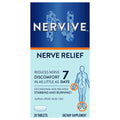 Nervive Nerve Relief Supplement Alpha Lipoic Acid/Turmeric/Ginger/B Vitamin 30pk